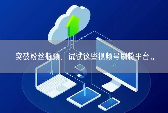 突破粉丝瓶颈，试试这些视频号刷粉平台。