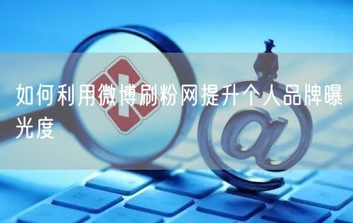 如何利用微博刷粉网提升个人品牌曝光度